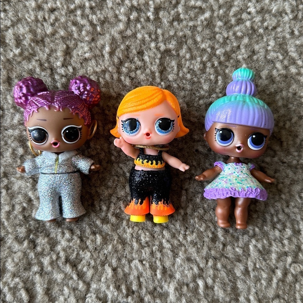 L.O.L. Surprise! Dolls Set - Pink, Purple, Orange, White - Picture 4 of 9